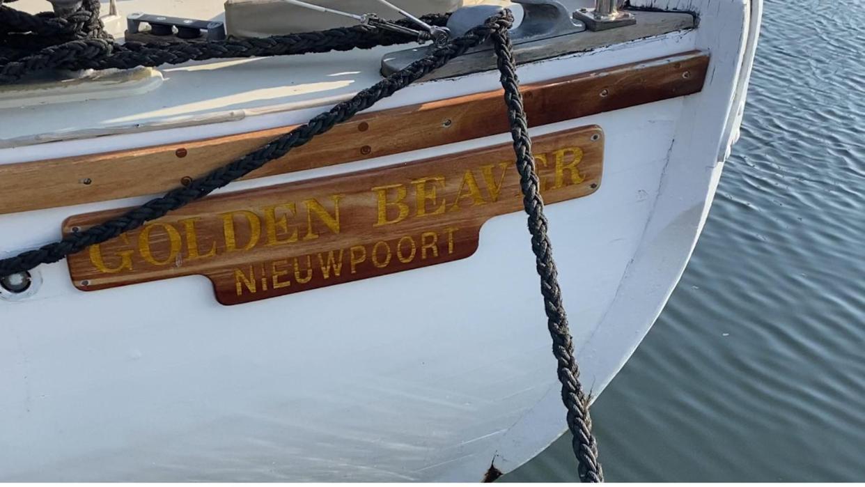 Port Deauville Yacht Vintage Exteriér fotografie